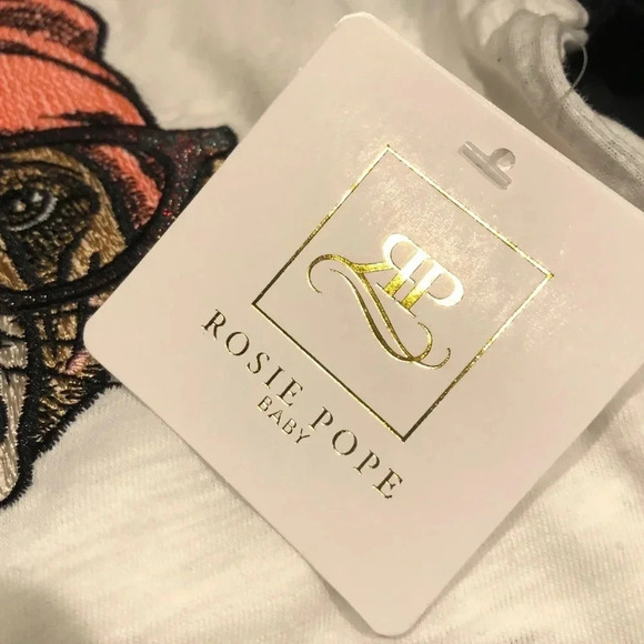 ROSIE POPE NWT GIRLS BABY TODDLER COTTON SHIRT TSHIRT TOP TOPS TEE SZ 18 MONTHS - Picture 4 of 5